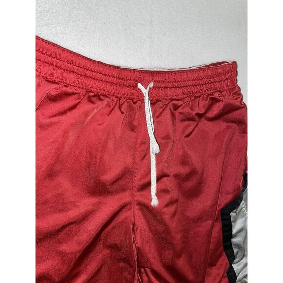 Vintage Nike Reversible Basketball Shorts Mens S‎ UNC Chicago Fearless Shiny Y2K - Picture 4 of 13